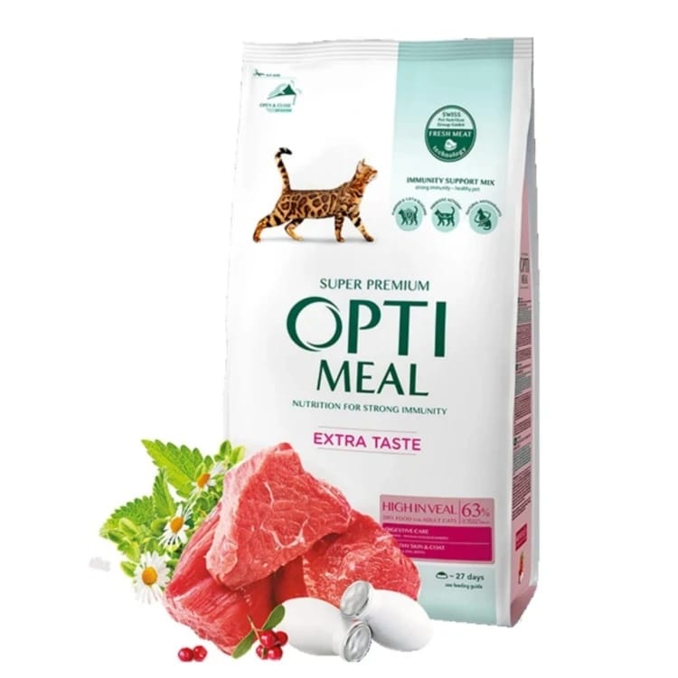 Optimeal - Extra Taste for Adult Cats