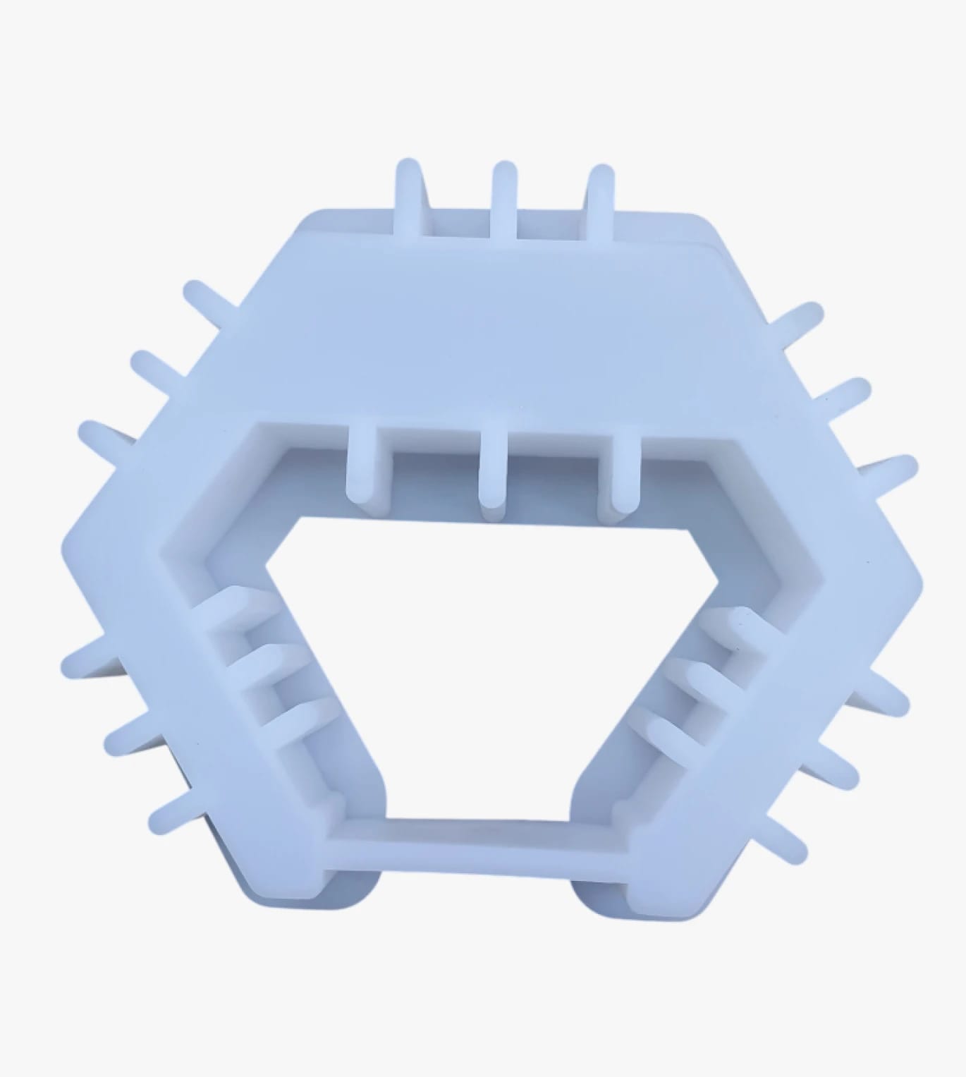 Jobskin Mold for Ceramics and Construction Hexagon Design with Blades for Professionals and Hobbyists