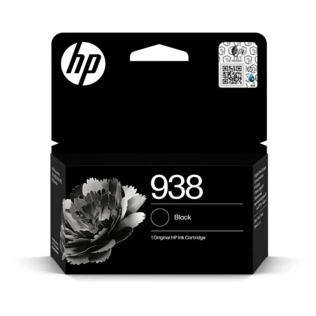خرطوشة حبر HP 938 الأصلية باللون الأسود (4S6X8PE)