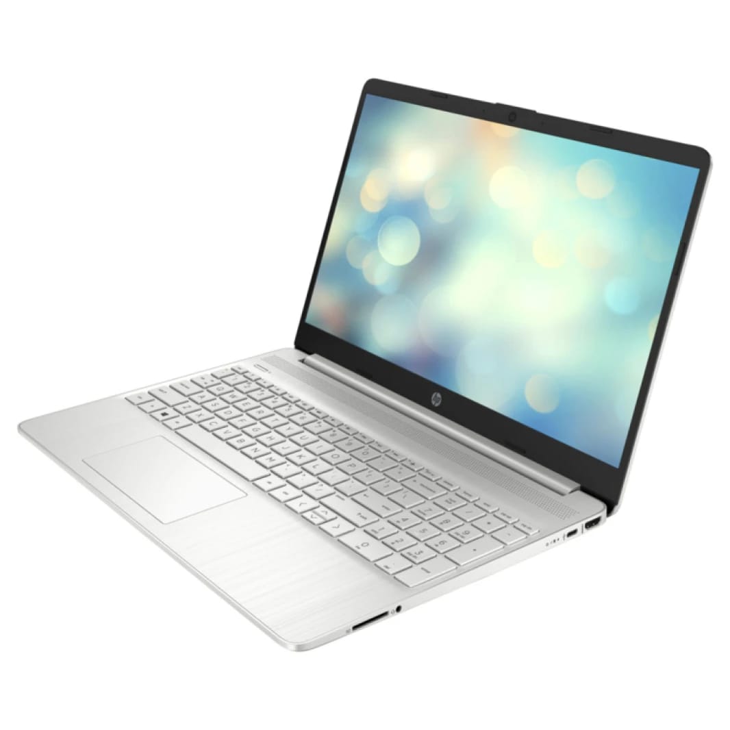 لابتوب HP طراز 14s-dq0000ne، معالج Intel Celeron N4120، ذاكرة رام 8 جيجابايت DDR4، قرص SSD سعة 256 جيجابايت، شاشة 14 بوصة HD (1366 x 768) بحواف دقيقة، لوحة مفاتيح كاملة الحجم - فضي