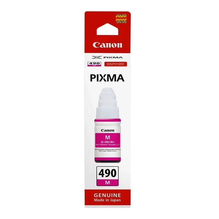 عبوة حبر أصلية من كانون GI-490M - لون أرجواني (0665C001)