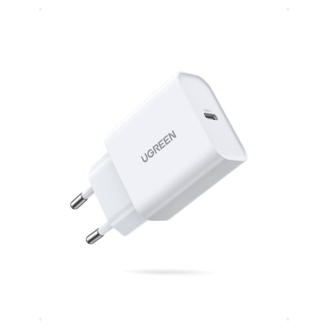 شاحن يوجرين 60450 بقوة 20 واط PD 3.0 ومنفذ USB-C
