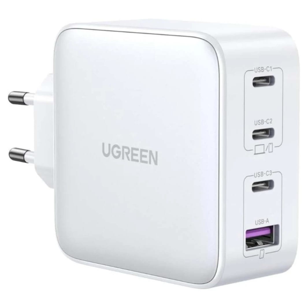شاحن UGREEN Nexode بقوة ١٠٠ واط بتقنية GaN بأربعة منافذ USB-C
