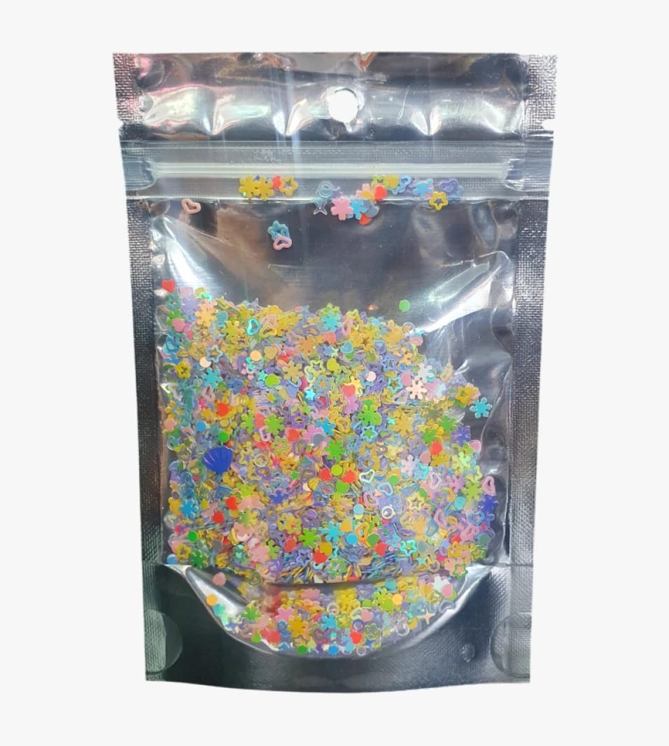 Party Jewelry Decoration Set, Shiny Floral Embellishments in Attractive Colors for Creative Enthusiasts