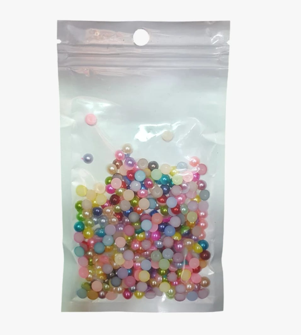 Bright Beads Colorful Pearl Beads for Craft Projects and Elegant Designs for Art Enthusiasts
