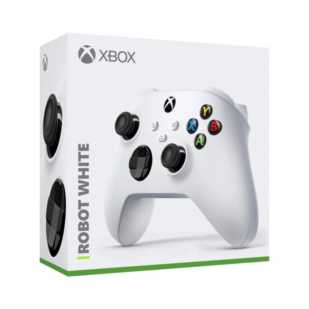 يد تحكم Xbox Series باللون الأبيض الآلي