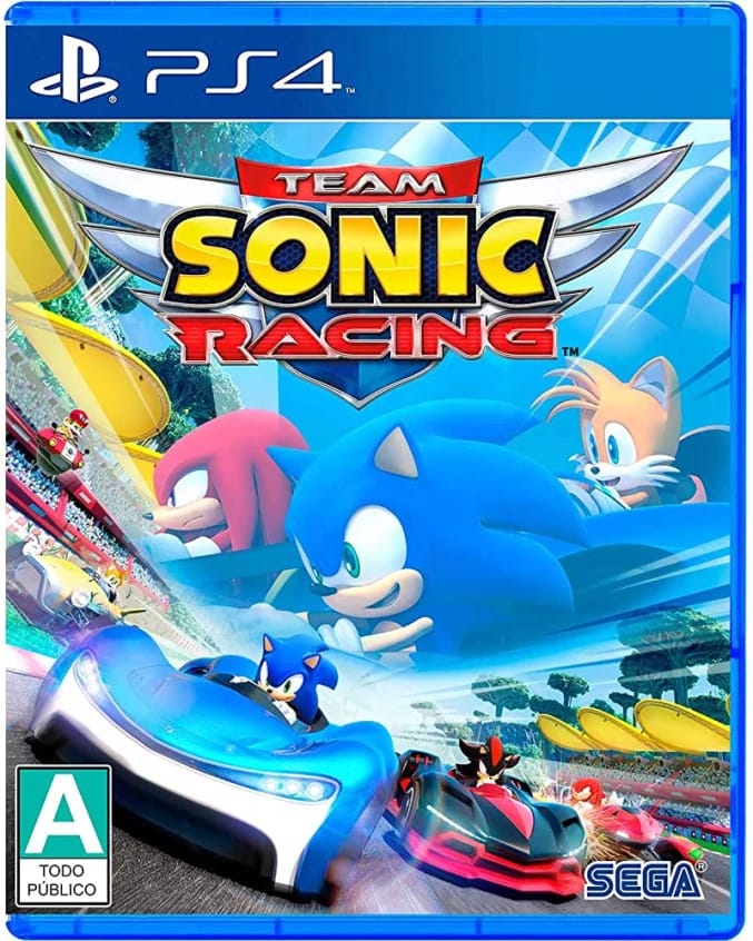 Team Sonic Racing PS4 is a fast-paced racing game featuring Sonic and friends. Race in teams, use unique abilities, and navigate thrilling tracks. Perfect for fans of fun, competitive gameplay and multiplayer excitement.