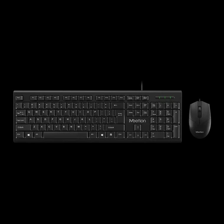 MEETION C100 USB Wired Keyboard and Mouse Combo