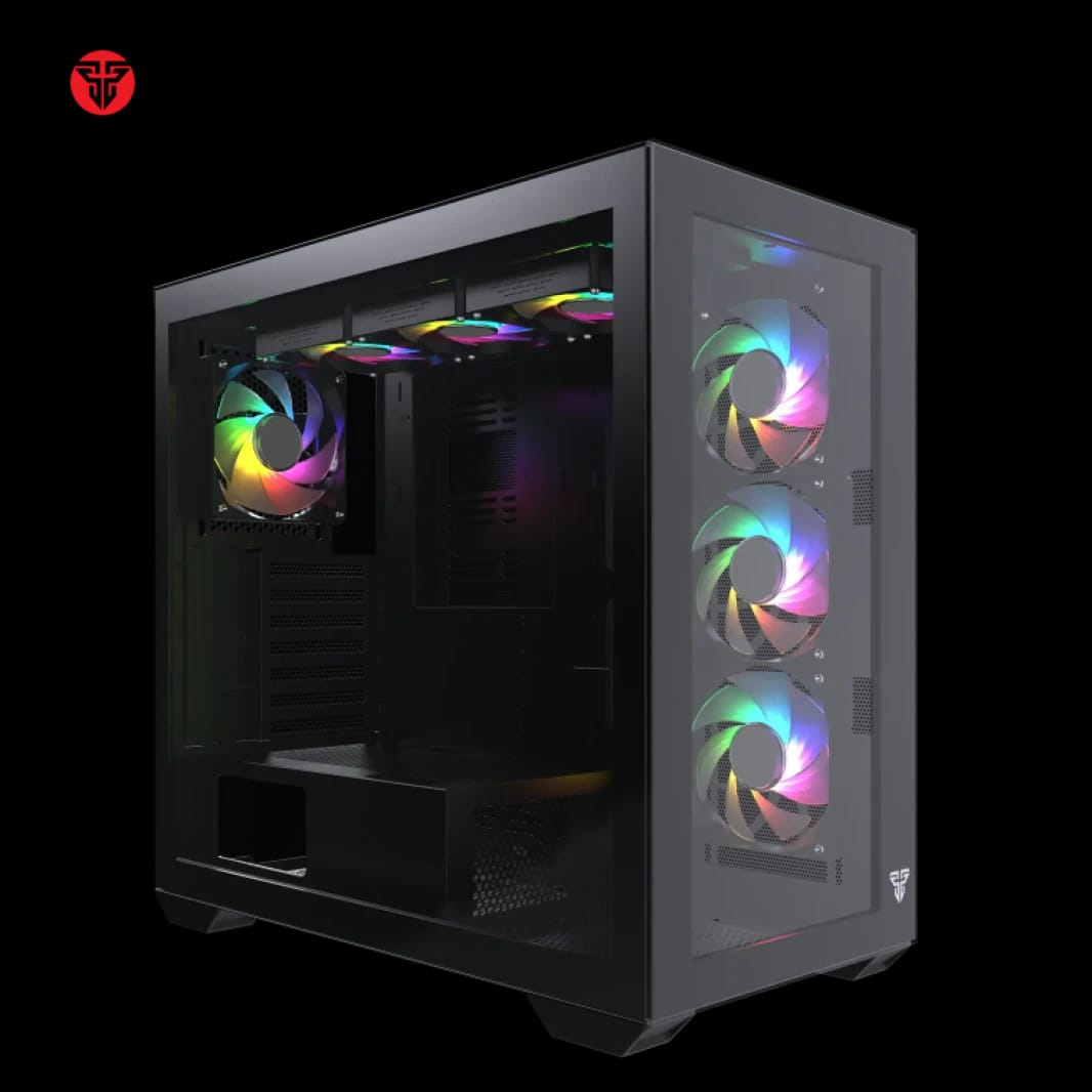 Fantech CG87 LUMINA XL Full Tower Gaming Case - Black