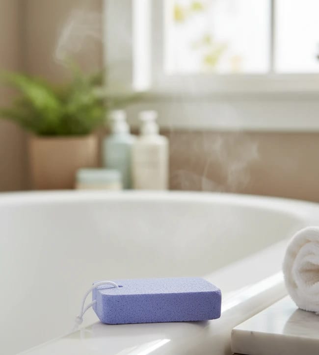 Body and Foot Pumice Stone by Pedicure Brand, Stylish and Comfortable Design for Users