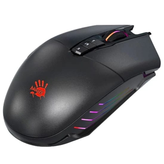 ماوس الألعاب بلودي P91 برو لايت سترايك - 16000 CPI بمفاتيح ضوئية و RGB (مع تفعيل ULTRACORE 3&4)