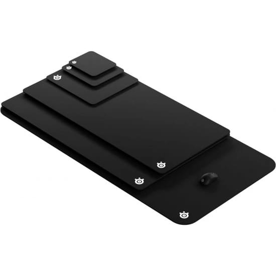 لوحة ماوس SteelSeries QcK بحجم 3XL، قماش منسوج بدقة وأداء احترافي، قابلة للغسل مع قاعدة سيليكون مانعة للانزلاق، مقاس 1220 × 590 مم، سمك 3 مم