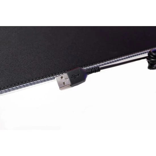 قاعدة ماوس للألعاب STEELSERIES QCK PRISM من القماش المنسوج بدقة، محسّنة لتتبع حركات DPI مع إضاءة RGB ديناميكية وقاعدة غير قابلة للانزلاق - مقاس متوسط