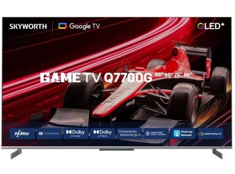 تلفزيون سكاي وورث 55 بوصة QLED 4K بمعدل تحديث 144 هرتز