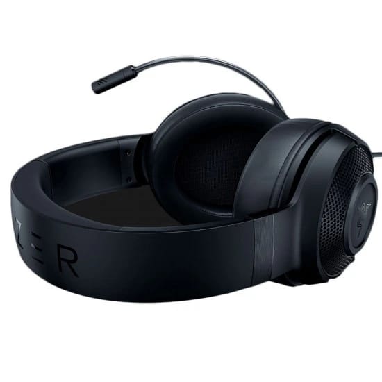 سماعة رأس للألعاب RAZER KRAKEN X LITE ULTRALIGHT بصوت محيطي 7.1 AUX لتجربة لعب غامرة - أسود