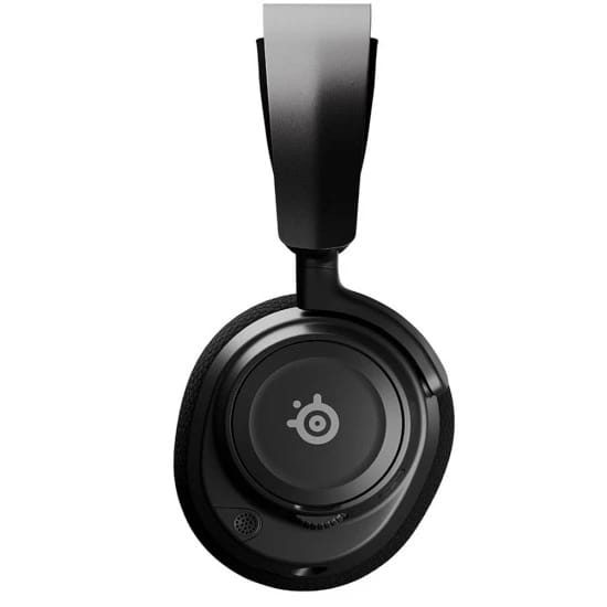 سماعة الألعاب اللاسلكية STEELSERIES ARCTIS NOVA 7 - مشغلات مغناطيسية من النيوديميوم متعددة المنصات، تردد 2.4 جيجاهرتز + بلوتوث، بطارية 38 ساعة بمنفذ USB-C، ميكروفون CLEARCAST - أسود