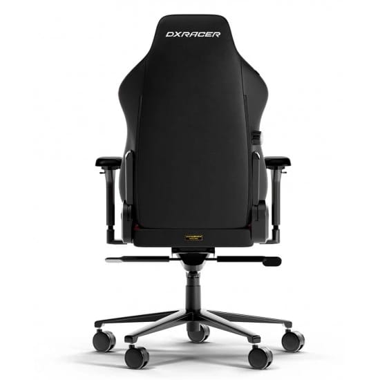 كرسي الألعاب DXRACER CRAFT PRO CLASSIC L بفوم CloudSense لتخفيف الضغط، وقاعدة مقعد واسعة، ومسند رأس مغناطيسي بدون ضغط - أسود/أحمر