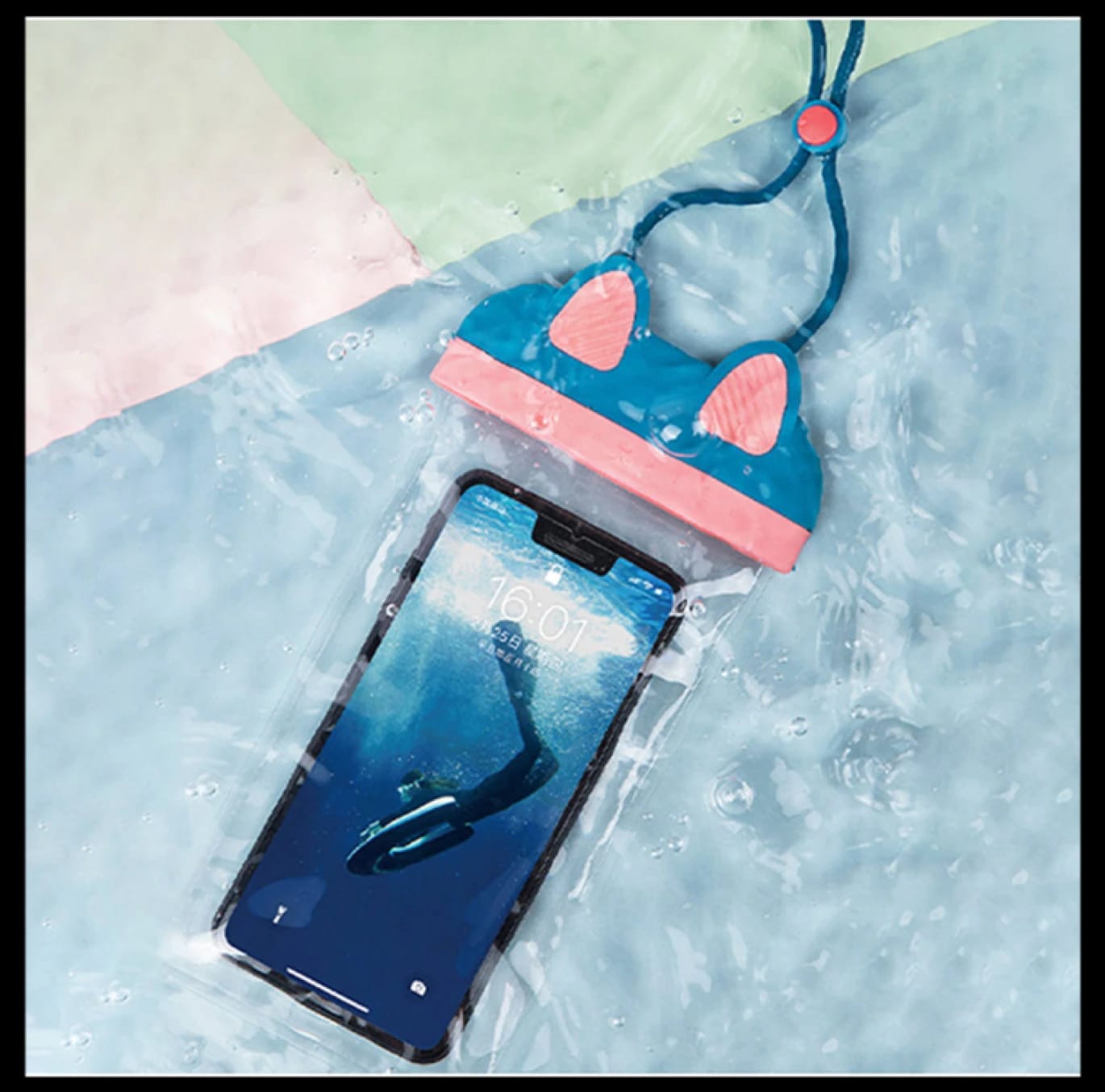 WiWU Kitty Waterproof Bag For Mobile Phone