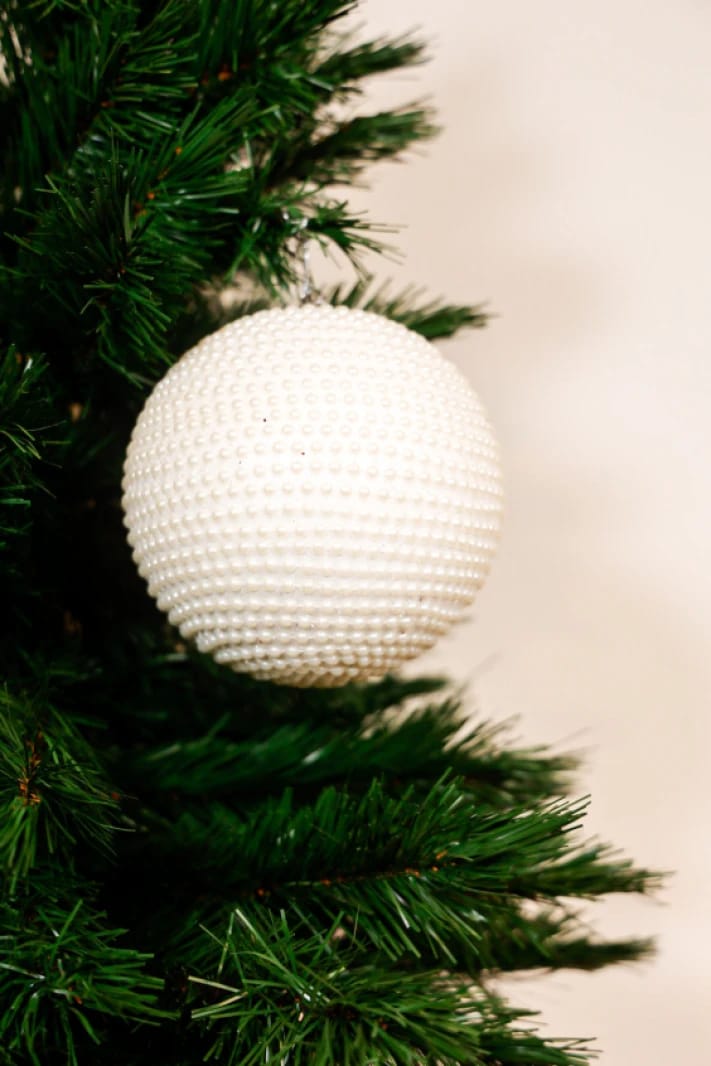 15cm White Pearl Ball