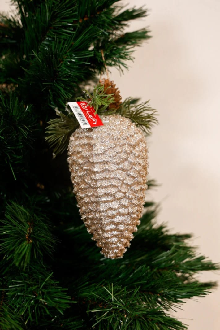 21cm Pine Cone Ornament