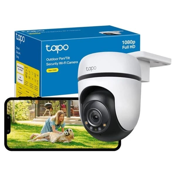 كاميرا TP-Link Tapo C500 خارجية للأمان بتقنية Wi-Fi قابلة للإمالة والتحريك [ Tapo C500 ]