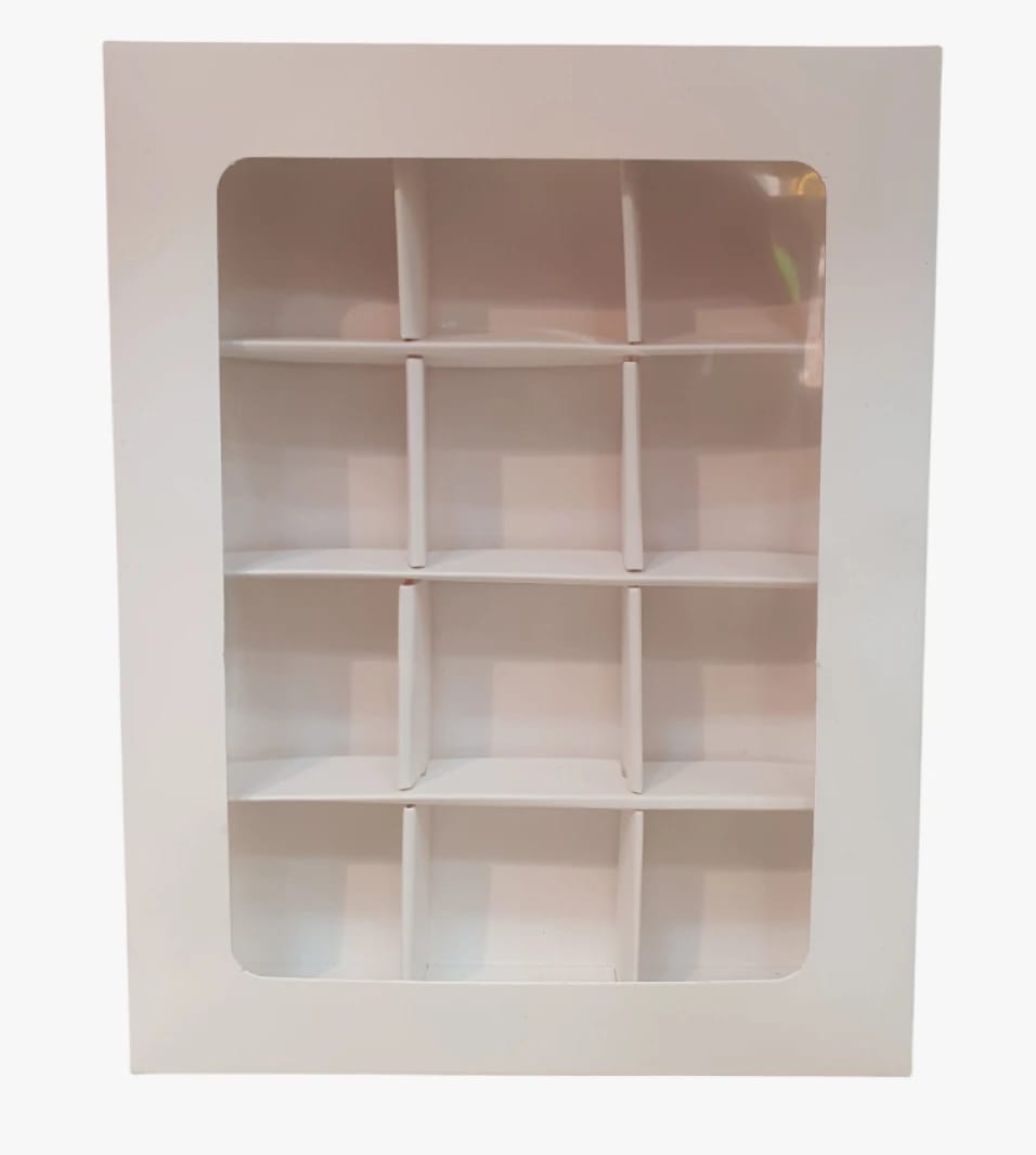 Luxury Chocolate Display Box with Transparent Window Designed for Confectionery Lovers and Special Occasions