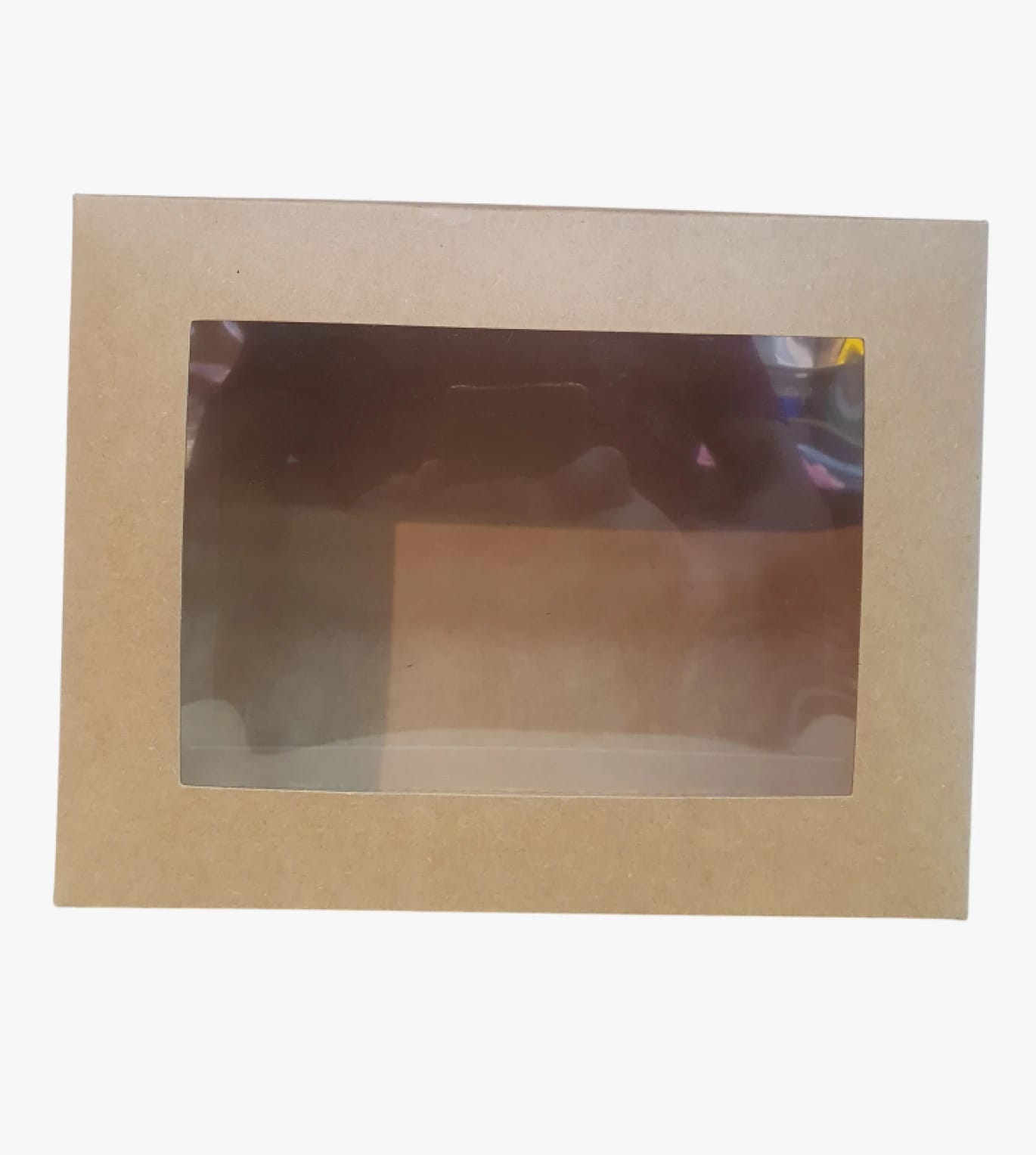 Rectangular Packaging Box for Handmade Products with Transparent Display Window for Home Projects and Small Businesses