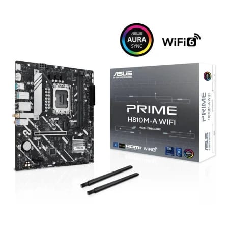 ASUS Prime H810M-A WIFI DDR5 Micro-ATX Motherboard