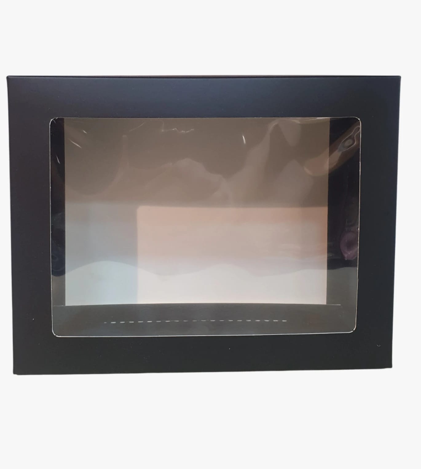 Elegant Black Display Box with Transparent Window for Luxury Gift and Premium Products Presentation