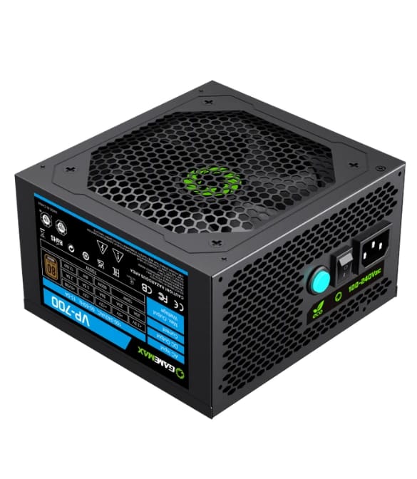مزود طاقة GAMEMAX VP-700 - أسود
