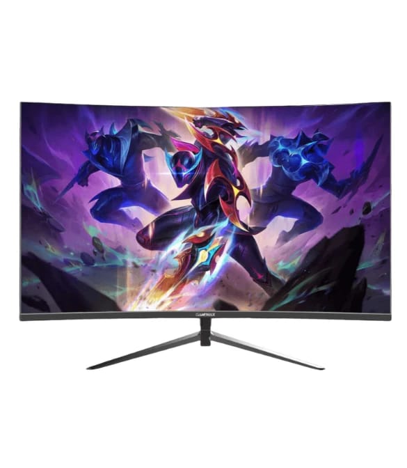 شاشة GameMax GMX24C200 منحنية مقاس 24 بوصة 1ms FHD بتردد 200 هرتز