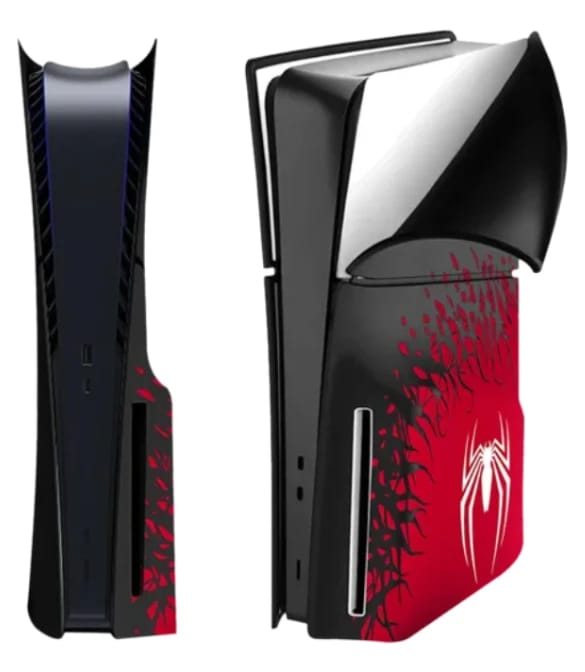 Silicone Cover for PS5 Console Slim Disc Edition (Spiderman 2 Edition)