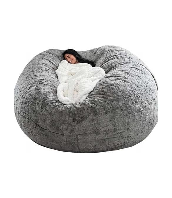 Fluffy Bean Bag - Multi Color