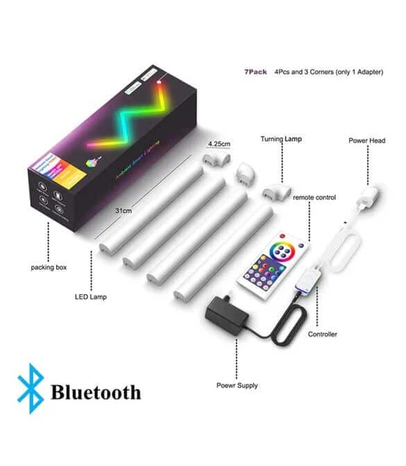Ambient Smart Wall Lighting (8 Pcs)