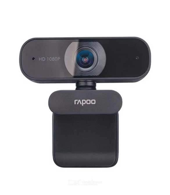 كاميرا ويب RAPOO C260 USB سوداء Full HD