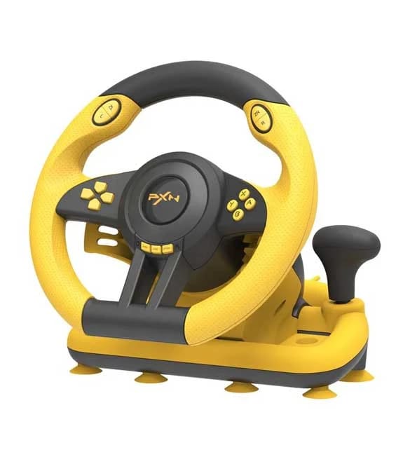 PXN V3 Pro Racing Wheel - Yellow & Black