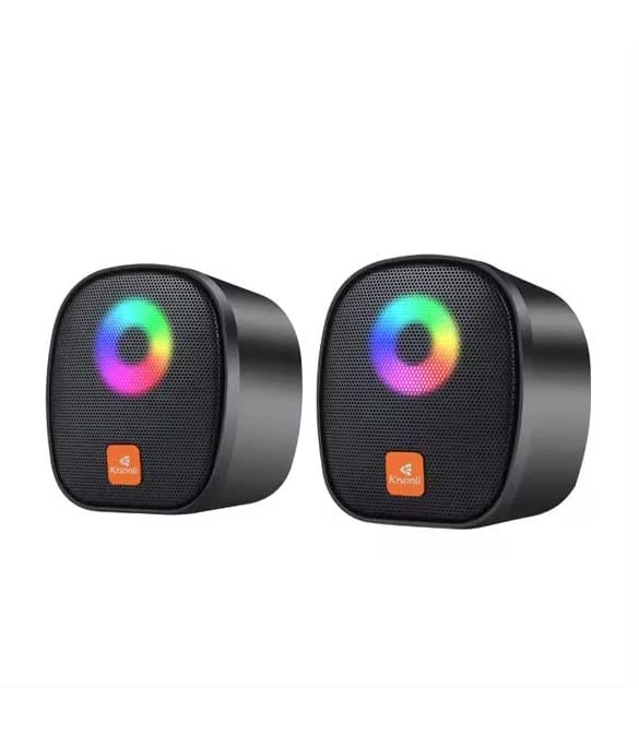 سماعة Kisonli X11 بإضاءة RGB ومنفذ USB