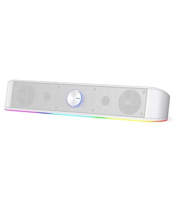 ساوند بار Redragon GS560 RGB ADIEMUS - أبيض