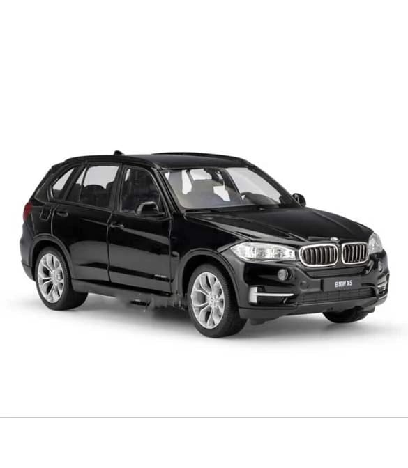 سيارة BMW X5 SUV سوداء بمقياس 1:24 من ويلي