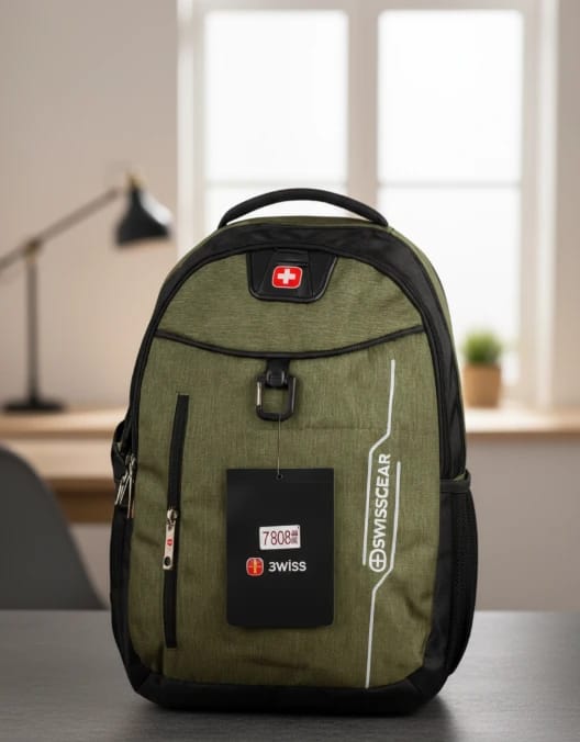 Swiss Gear School Backpack Thoughtfully Designed for Modern Students, Offering Ample Space and Comfortable Design to Fit the Needs of an Entire School Day.
