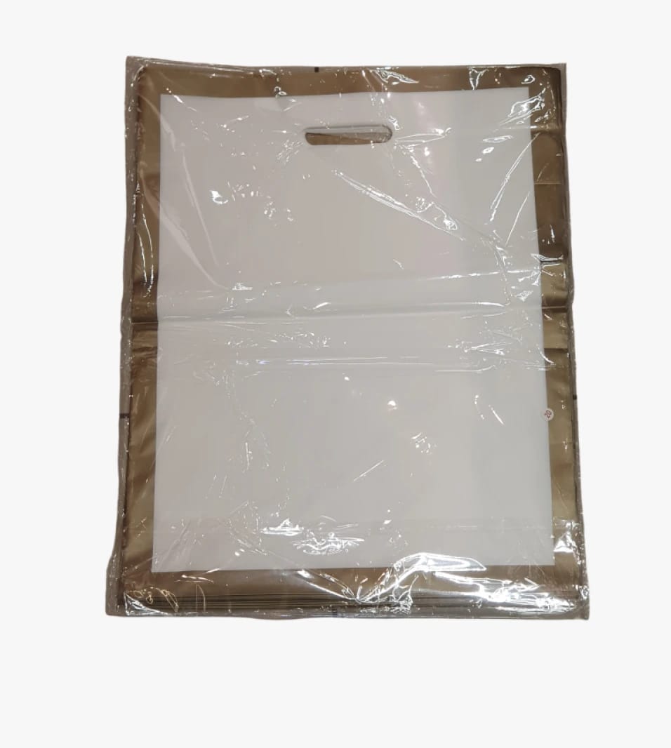 Plastic Storage Bag 35x40 cm, Practical Clear Design for Home and Organizers