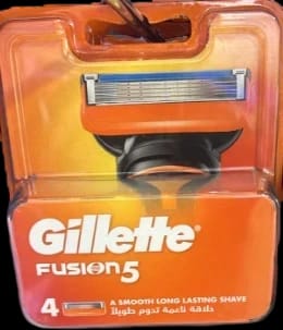 Gillette Fusion5 Men's Razor Blades with 4 Blades for a Smooth and Comfortable Shaving Experience