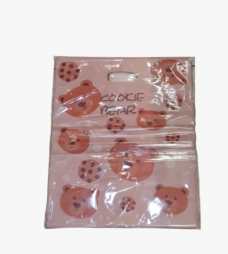 Cookie Bear Gift Bag with Cute Bear Design for Fun and Enjoyable Gift Wrapping Suitable for Kids and Adults