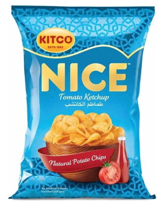 Kitco Nice Tomato Ketchup chips 150gm