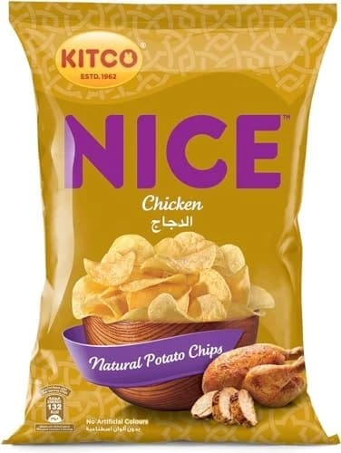 Kitco Nice Chicken potato chips 150gm