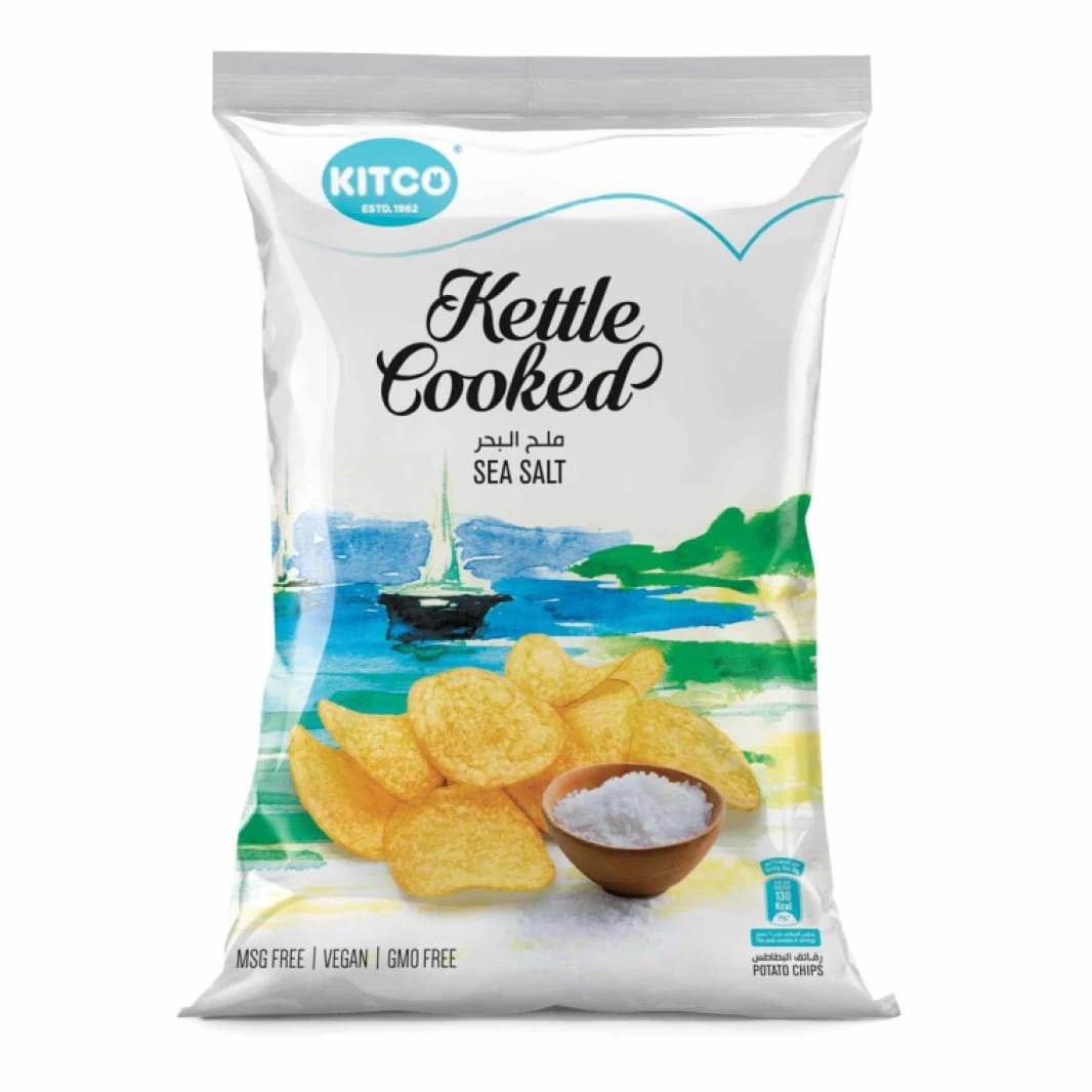 Kitco Kettle Cooked Sea Salt 150 gm