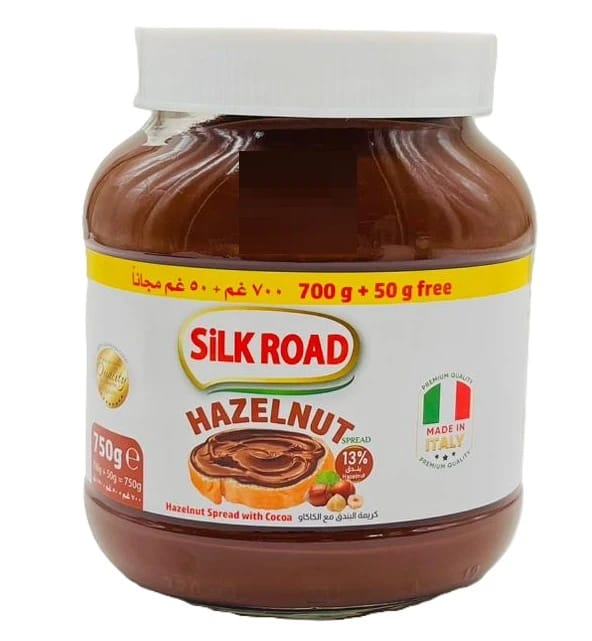 Silk Road Hazelnut Spread Chocolate 750g