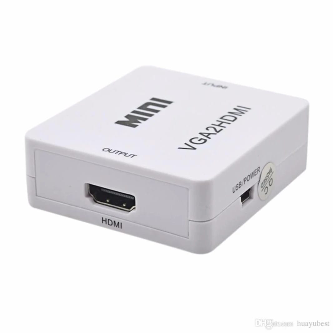 محول صغير الحجم VGA إلى HDMI بدقة 1080p