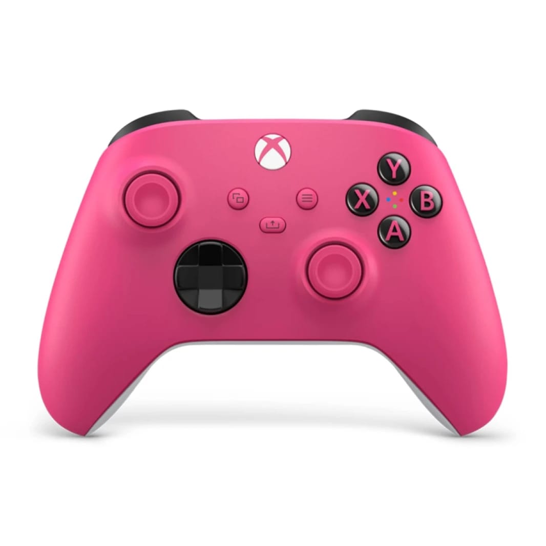 يد تحكم لاسلكية لجهاز XBOX - وردي فاقع - لأجهزة Xbox Series X|S, Xbox One, Windows PC, Android, and iOS
