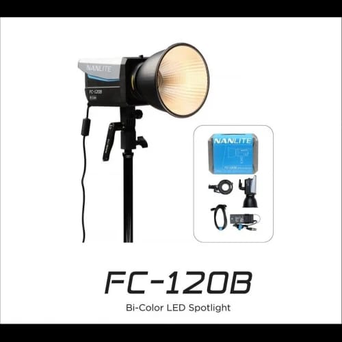 Nanlite FC120B Bi-Color LED Spotlight